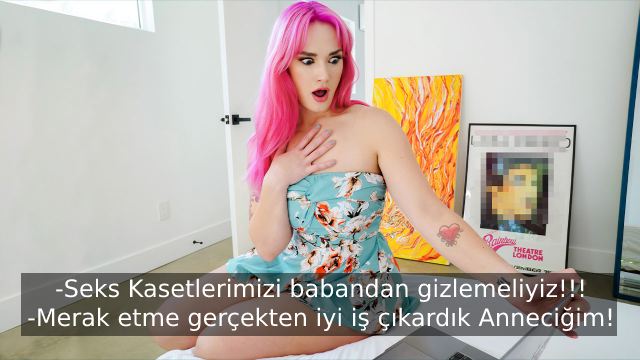 Ünlü Olmak İsteyen Üvey Annesinin Aklını Çelip Porno Çekiyor