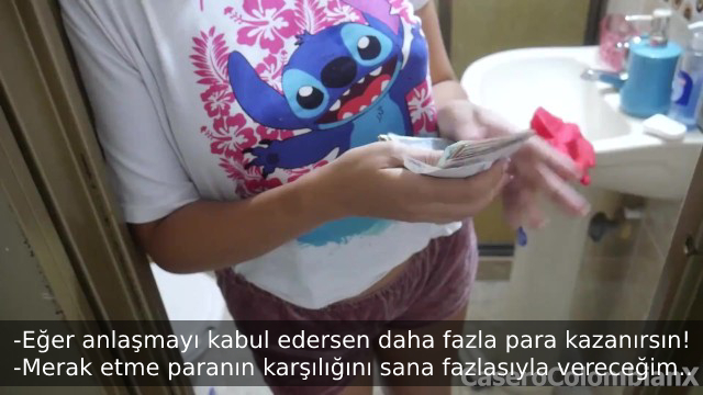 Temizlikçi Kızı Parasıyla Satın Alıp İtaatkar Orospusu Yapıyor