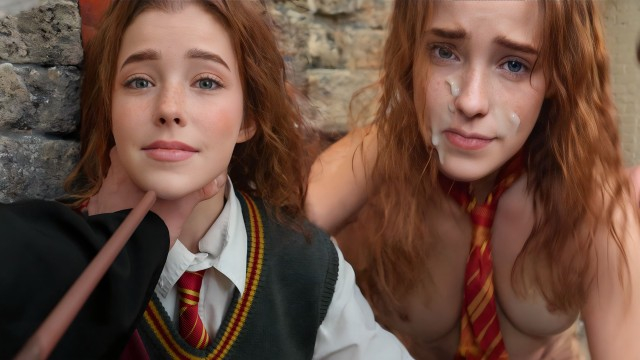 Hermione Granger Karakterine Bürünen Fahişeyi Sike Sike Ağlattı